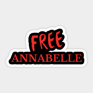 Free Annabelle - Annabelle Escape Sticker